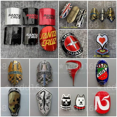 Metal head badge bike bmx - head,